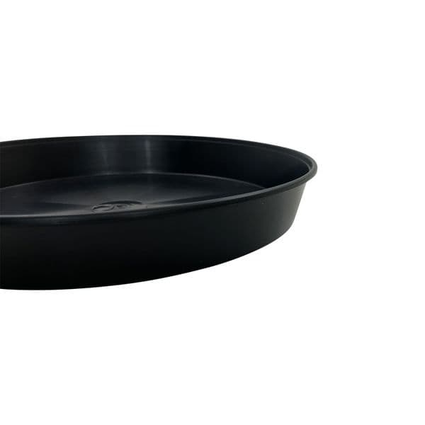 15 x 35cm Black Plant Pot Saucers