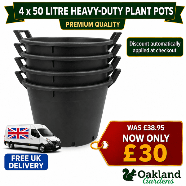 4 x 50 Litre Plant Pots