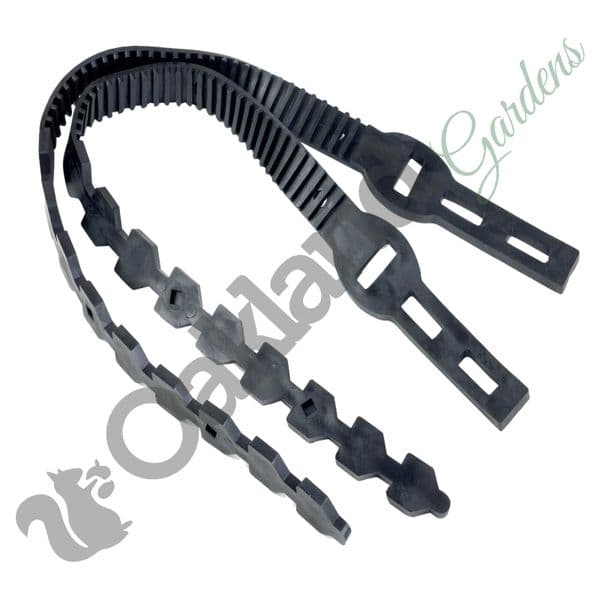 50 cm Soft Tree Ties – Flexible, UV-Stable Straps for Gentle Plant Support