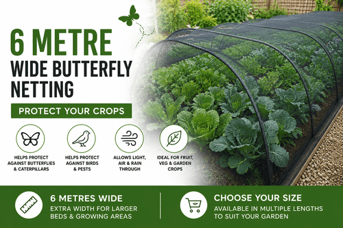 6 Metre Wide Butterfly Netting