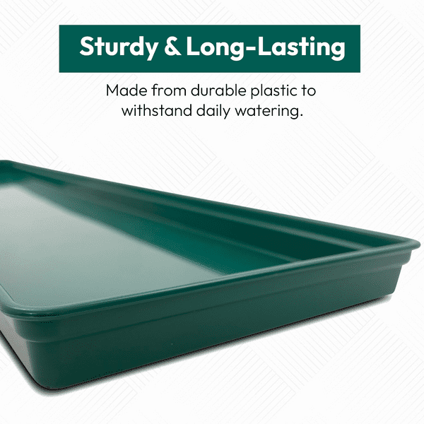 69 cm Large Windowsill Tray – Wide Plastic Drip & Display Base for Pots
