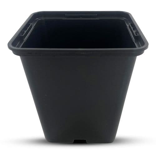 9 cm Square Plant Pots – Durable Black Seedling & Propagation Containers