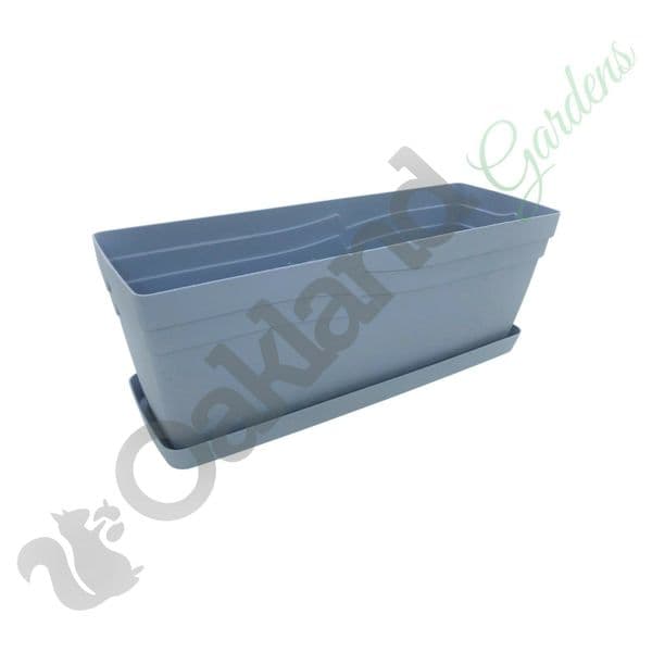 Boston Window Box & Tray – Self-Watering Window Planter with Drainage System