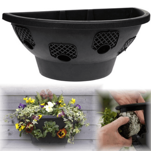Easy Fill 50 cm Wall Basket – Snap-In Modular Hanging Planter System