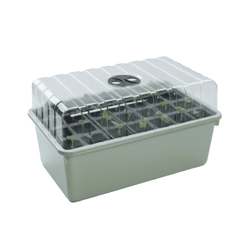 Garland 28 Cell Deep Root Success Kit – Seed Tray & Propagator with 12 cm Deep Cells, Ventilated Lid