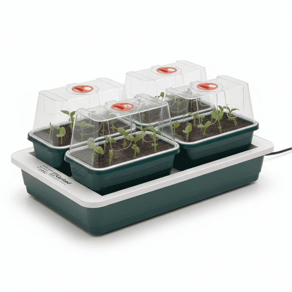 Fab 4 Electric Propagator | Heated Seed Starter with 4 Trays