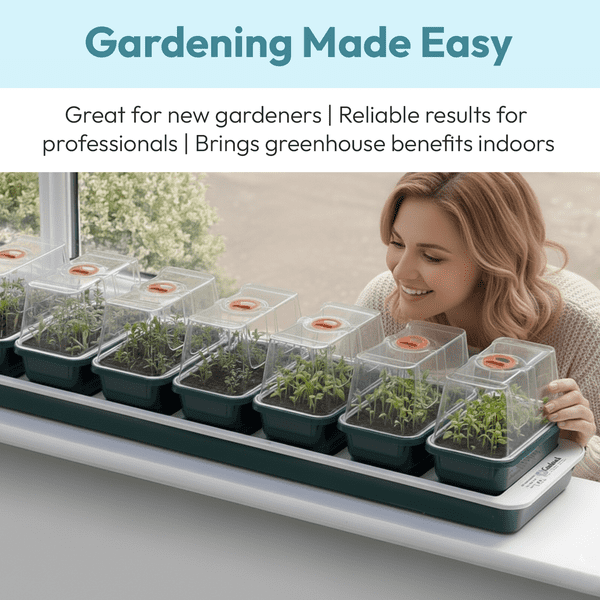 Super 7 Electric Windowsill Propagator | Heated Seed Starter Tray