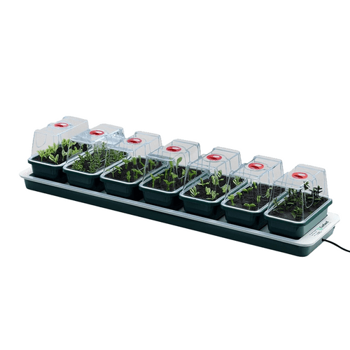 Garland Super 7 Electric Windowsill Propagator – Heated Seed Starter with 7 Trays