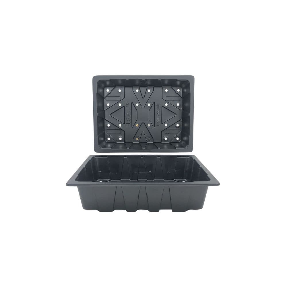 Propagation Module Extractor Half Seed Tray with Holes Drainage-Enabled Propagation Module