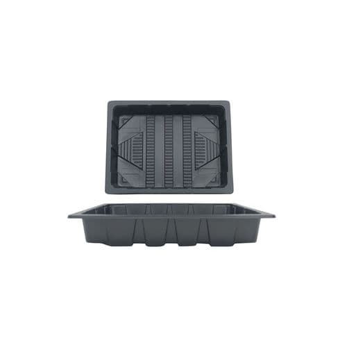 Half-Size Gravel Tray (No Holes) – Solid Moisture Tray for Containers