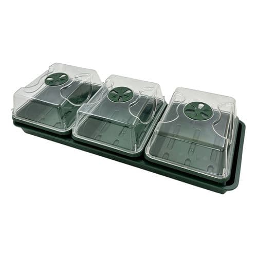 Windowsill Propagator – Compact Clear Dome with Ventilation for Indoor Seed Starting