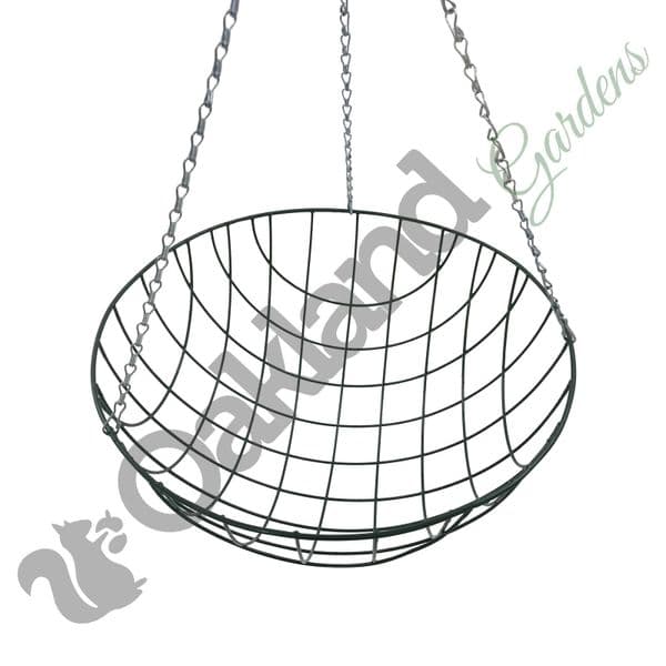 Wire Hanging Baskets – Heavy-Duty Weather-Resistant Steel with Metal Liner