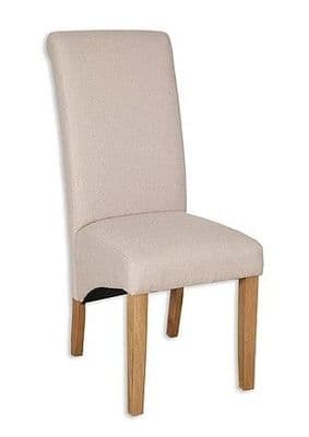 AOC Pair of Natural Dining Chairs