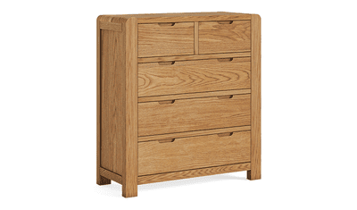Bedfordshire 2 Over 3 Drawer Chest