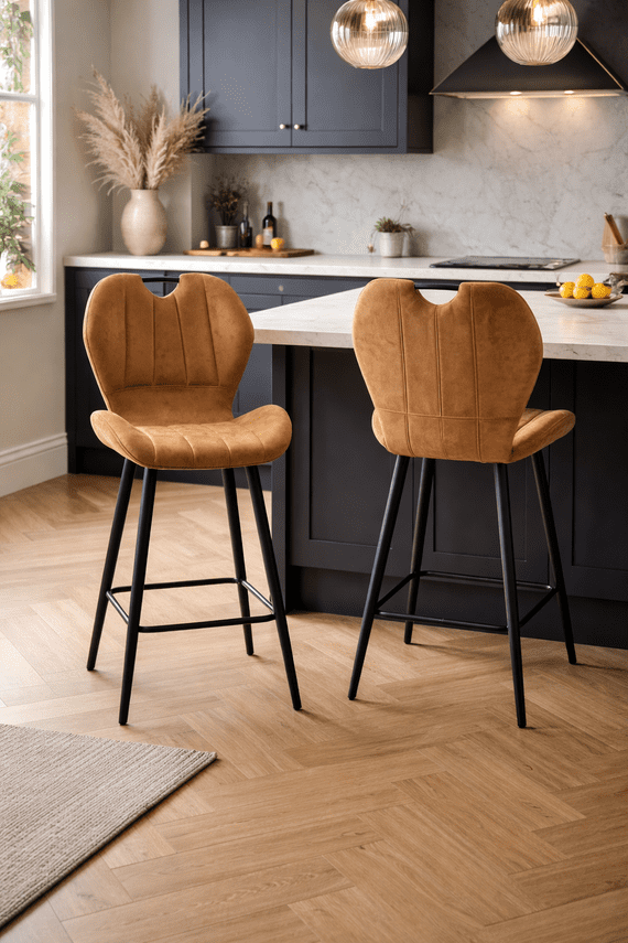 Brown Marlow Bar Stool