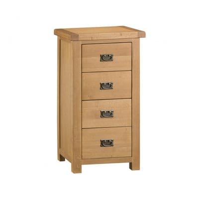 Cambridge 4 drawer narrow chest