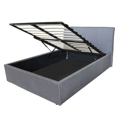 Grey ottoman storage bed (various sizes)