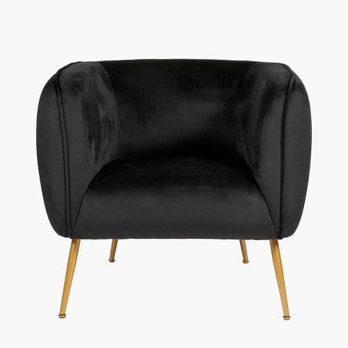 Lucca Black Chair