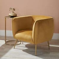 Lucca Gold Chair