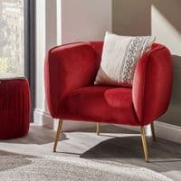 Lucca Red Chair