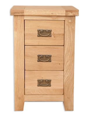 Madrid Bedroom  3 Drawer Bedside Cabinet
