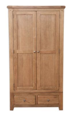 Madrid Country  2 Door 2 Drawer Wardrobe