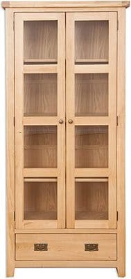 Madrid Natural Display Cabinet