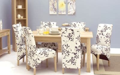 Mobel Oak 150cm Dining Table (4/6 Seater)