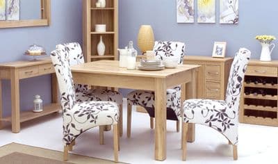 Mobel Oak Dining Table (4 Seater)