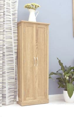Mobel Oak DVD Storage Cupboard