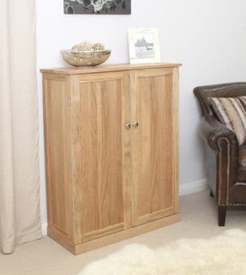 Mobel Oak Large Shoe Cupboard