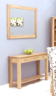 Mobel Oak Wall Mirror Medium