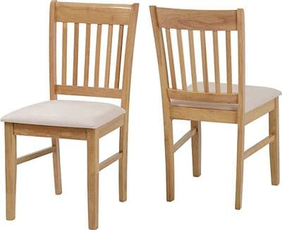 Oxbridge Pair of Dining Chairs