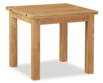 Suffolk Lite Square Extending Folding Dining Table