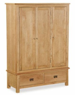 Suffolk Lite Triple Wardrobe