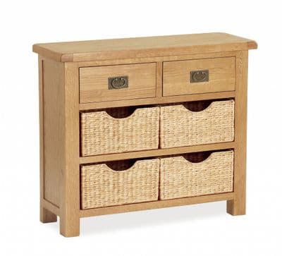 Suffolk Small Sideboard with baskets