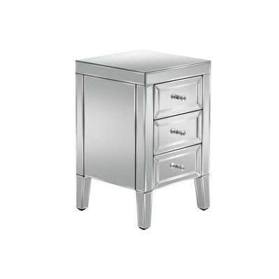 Valencia 3 Drawer Bedside