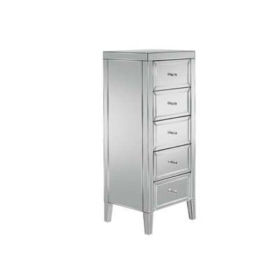 Valencia 5 Drawer Narrow Chest