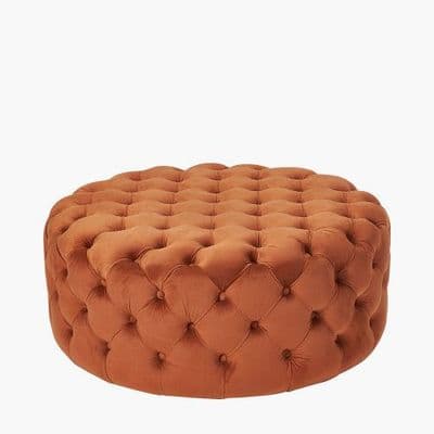 Vittoria Tabacco Pouffe