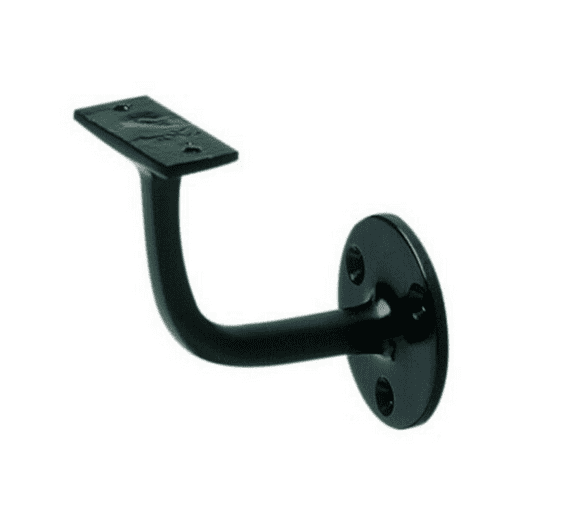 Black Wall Mounted Handrail Bracket Pack of 1