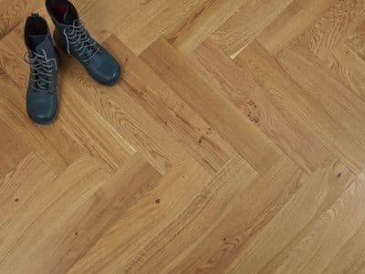 Burghley Herringbone Oak Flooring 15x120mm UV-Oiled H1011A