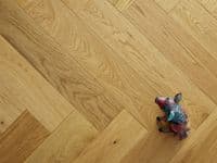 Chalfield Herringbone Oak Flooring 15x120mm Brushed & UV-Oiled H1018A
