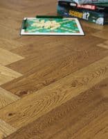 Chatsworth Herringbone Oak Flooring 15x120mm Cognac UV-Oiled H1013A