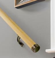 Contemporary Gun Metal Wall Mounted Handrail Bracket (Pack of 1)