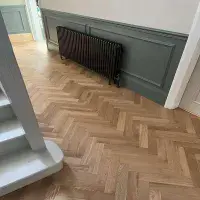 Eton Herringbone Oak Flooring 15x70mm UV-Oiled H2011B