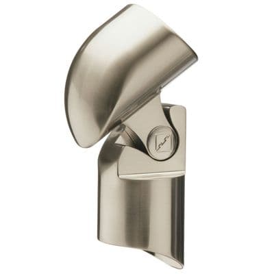 Fusion Brushed Nickel Bottom Connector for Stair Newel to Handrail