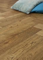 Hardwick Herringbone Oak Flooring 15x120mm Brushed & UV-Oiled H1012A