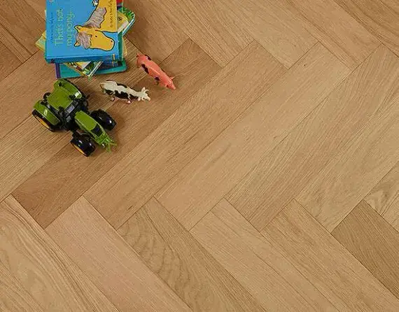 Hatfield Herringbone Oak Flooring 15x120mm Unfinished H1010A