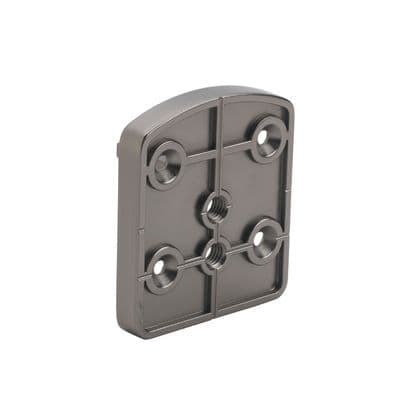 Immix Handrail Wall Connector in Gun Metal