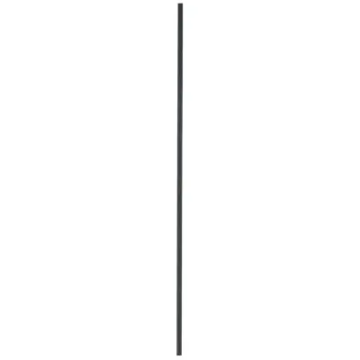 Matt Black Metal Spindle Baluster 12.5x1117mm Square